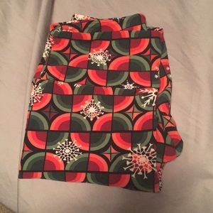 OS Lularoe holiday legging